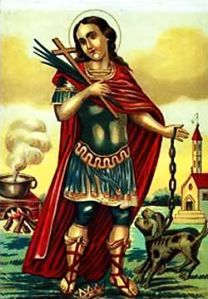 San Vito nell'iconografia tradizionale